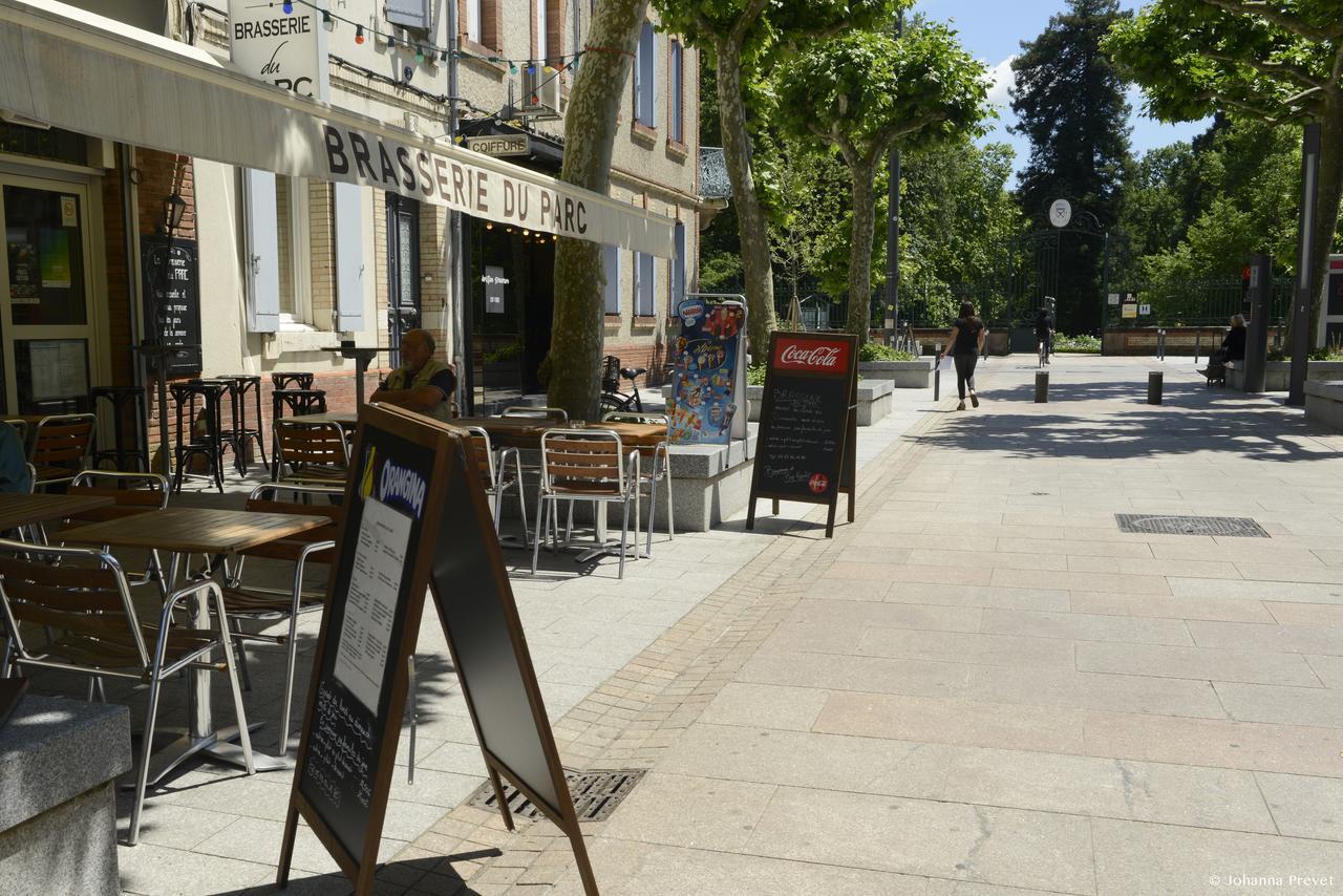 Hotel Brasserie Du Parc 알비 외부 사진